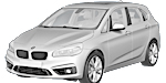 BMW F45 U0173 Fault Code